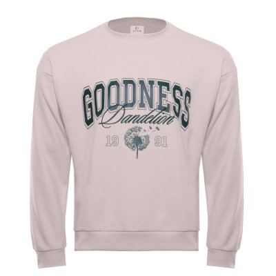 Свитшот "Goodness",96, Молочный