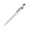 Ручка шариковая UMA SKY M, белый/синий
