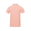Calgary мужская футболка-поло с коротким рукавом, pale blush pink