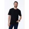 Футболка унисекс без бокового шва STAN хлопок 160, 02, Чёрный