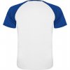 Спортивная футболка INDIANAPOLIS мужская, БЕЛЫЙ/КОРОЛЕВСКИЙ СИНИЙ 3XL