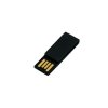 USB 2.0- флешка промо на 16 Гб в виде скрепки, черный