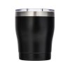 Вакуумная термокружка c керамическим покрытием Rodos, непротекаемая крышка, 350 мл, черный