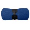 Плед"Belt"; синий; 130 х 180 см; 100% акрил, с поясом