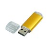 USB 2.0- флешка на 32 Гб с прозрачным колпачком, золотистый