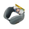 Подушка для путешествий с эффектом памяти Travel Blue Tranquility Pillow, увеличенная (212), цвет серый