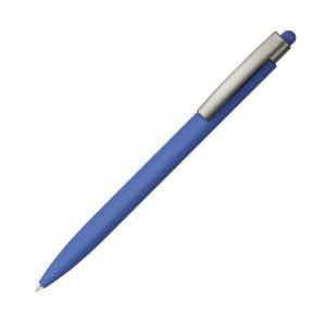 ELLE SOFT, ручка шариковая, синий, металл, синие чернила