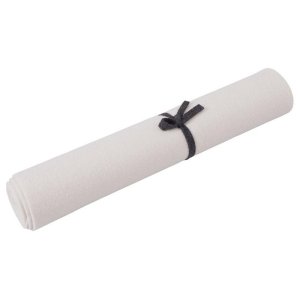 Лежак белый без вышивки  (150см на 50см)