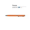Ручка Firenze шариковая автоматическая софт-тач, оранжевая