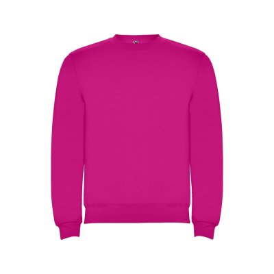 Свитшот с начесом Clasica унисекс, фуксия