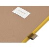 Ежедневник недатированный А5 Total beige с нашивкой, бежевый