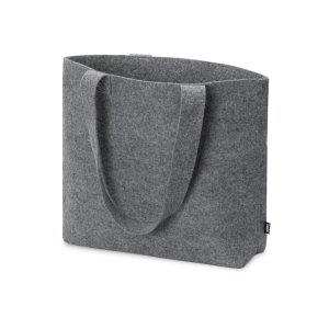 Шоппер фетровый Stratum горизонтальный из переработанного пластика Шоппер фетровый Stratum горизонтальный из переработанного пластика