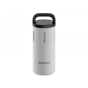 Вакуумный термос с керамическим покрытием бытовой, тм bobber, 590 мл. Артикул Bottle-590 Sand Grey (серый)