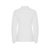 Рубашка поло Estrella женская с длинным рукавом, белый