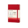 Ежедневник Moleskine Classic (2022), Pocket (9х14), красный, твердая обложка Ежедневник Moleskine Classic (2022), Pocket (9х14), красный, твердая обложка