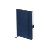 Блокнот А5  City на резинке, темно-синий