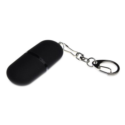 Флешка Goutte Soft-touch на 4 Гб, черный