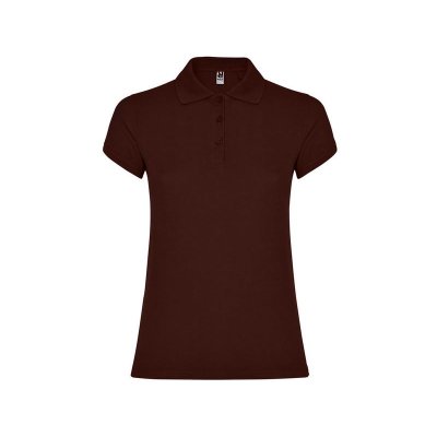 Рубашка поло Star женская, шоколадный