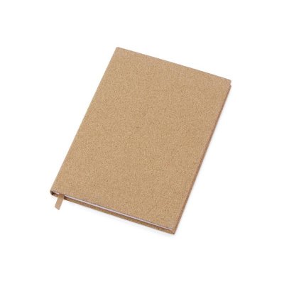 Блокнот из пробки А5 Passiflora, твердая обложка, 80 листов 80 гр/м2 переработанной белой бумаги,