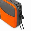 Изотермическая сумка-холодильник Breeze New для ланч-бокса, серый/оранжевый
