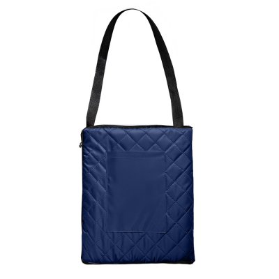 Плед для пикника "Rest"; синий; 115 х 140 см; двухсторонний материал флис 150 гр/м2+оксфорд210 T