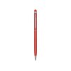 Ручка-стилус металлическая шариковая Jucy, красный