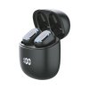 Беспроводные наушники с микрофоном Air Buds Pro, TWS, BT 5.3, LED, 300 мАч, черный, Deppa
