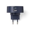 Адаптер питания USB Poweron, темно-синий