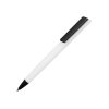 Ручка пластиковая шариковая C1 софт-тач, белый