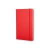 Записная книжка Moleskine Classic (в клетку) в твердой обложке, Large (13х21см), красный