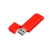 USB 2.0- флешка на 8 Гб с оригинальным двухцветным корпусом, красный/белый