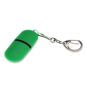 Флешка Goutte Soft-touch на 512 Мбайт, зеленый Флешка Goutte Soft-touch на 512 Мбайт, зеленый