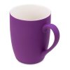 Подарочный набор с блокнотом С2, пластиковой ручкой и кружкой, фиолетовый