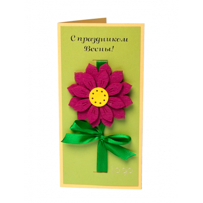 Открытка «Первоцвет», арт.3115