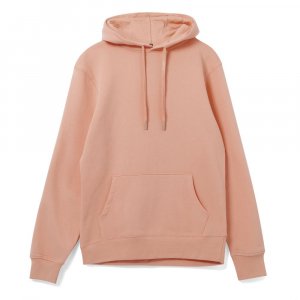 Толстовка с капюшоном унисекс Hoodie, бежевая (nude)