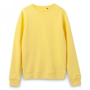 Свитшот унисекс BNC Inspire (Organic), желтый Свитшот унисекс BNC Inspire (Organic), желтый