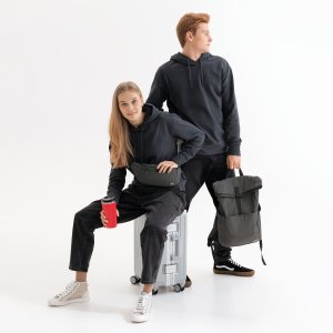 Худи с капюшоном, унисекс ALEX антрацит Худи с капюшоном, унисекс ALEX антрацит