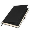 Ежедневник Alpha недатированный, черный/черный