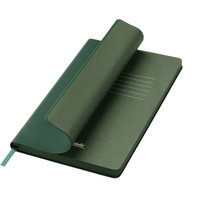 Ежедневник Latte soft touch недатированный, зеленый
