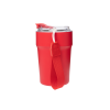Термокружка вакуумная Monaco, красная