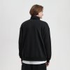 Толстовка на молнии унисекс FLOW, черная, размер 3XL/4XL