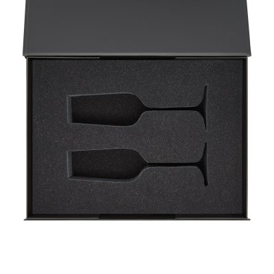 Ложемент под 2 бокала для шампанского в среднюю коробку-трансформер (арт. 695721)