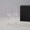 Подарочный набор 2 бокала для вина Blanche в черной коробке