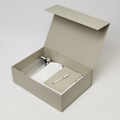 Набор с одеждой RUST NEO (футболка, бутылка, ежедневник, ручка), белый, XL/2XL