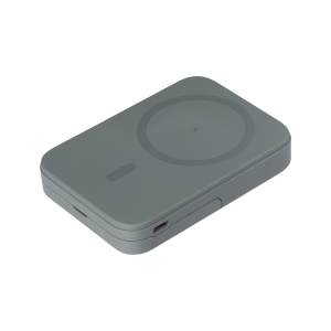 Внешний аккумулятор Union PD 10000mAh с функцией беспроводной зарядки 15W, серый