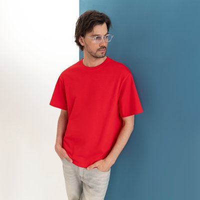 Футболка унисекс RUST NEO, 240 гр., красный, размер 3XL/4XL