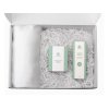Подарочный набор White light 2.0 с пледом, диффузором, насыпной свечой