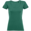 Футболка женская Metropolitan, изумрудно-зеленая Футболка женская Metropolitan, изумрудно-зеленая