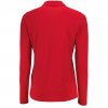 Рубашка поло женская с длинным рукавом Perfect LSL Women, красная