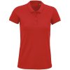 Рубашка поло женская Planet Women, красная Рубашка поло женская Planet Women, красная